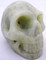 Raven's Carved Aquamarine Crystal Skull 2