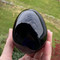 Raven's Carved Black Obsidian Crystal Skull