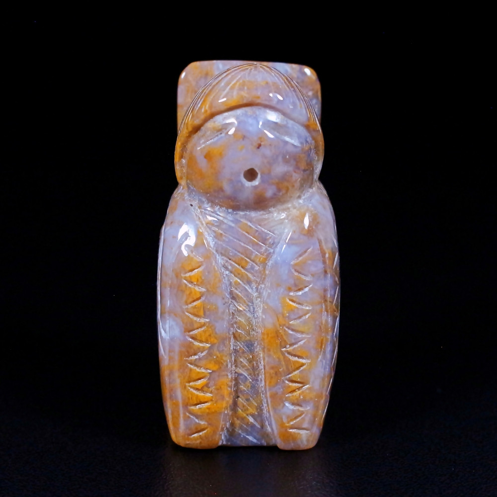 Corn Maiden Rio Viejo Agate Native American Zuni Fetish