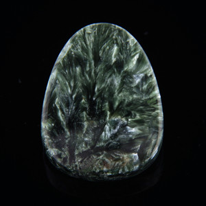 Seraphinite Gemstone Pendant Bead