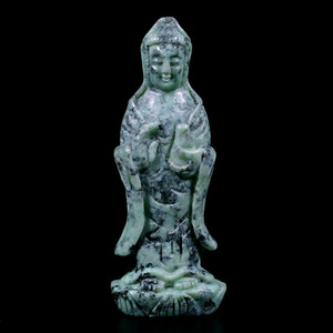 African Turquoise Quan Yin Buddha Bodhisattva