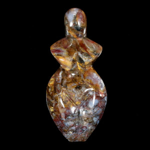 Pietersite Mother Earth Gaia Goddess Carving