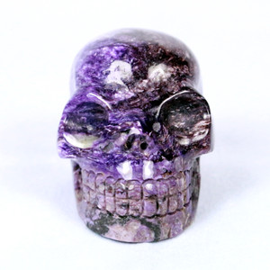 Purple Charoite Crystal Skull Ultra Rare 2.2"