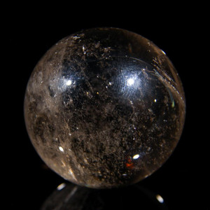 Smoky Quartz Crystal Ball Gemstone Sphere