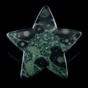 Kambaba Jasper Stone Carved Gemstone Star