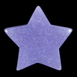 Purple Lepidolite Crystal Gemstone Star ( 1 Piece )