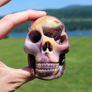 Mookaite Crystal Skull 3.25"