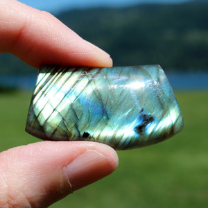 Labradorite Gemstone Pendant Bead