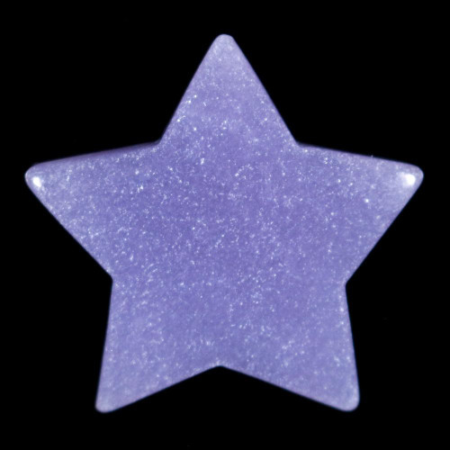 Purple Lepidolite Crystal Gemstone Star ( 1 Piece )