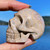 Raven's Fossilized Agatized Coral Crystal Skull 1