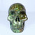 Raven's Classic Style Larger Than Life Size African Turquoise Chrysocolla Crystal Skull
