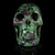 Ruby Zoisite Crystal Skull 3"