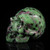 Tanzanian Ruby Zoisite Crystal Skull 1.75"