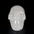 Himalayan Quartz Crystal Skull Life Size 7.25" inches
