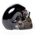 Raven's Apache Tear Obsidian Crystal Skull 1.5" 37mm