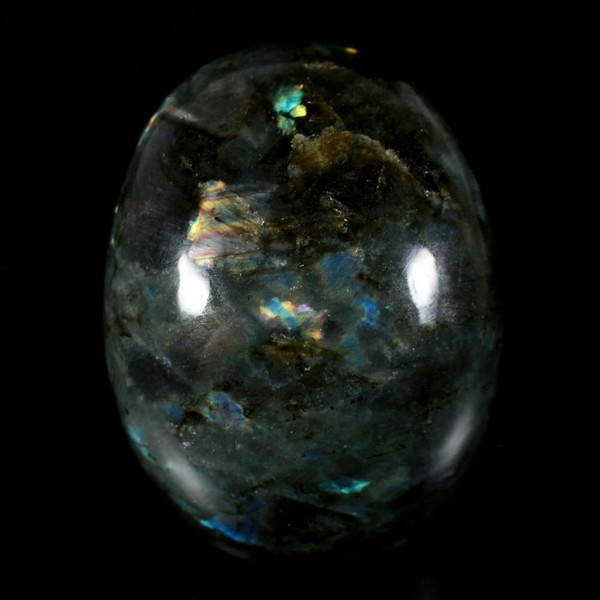 Labradorite Crystal Skull 4.6"