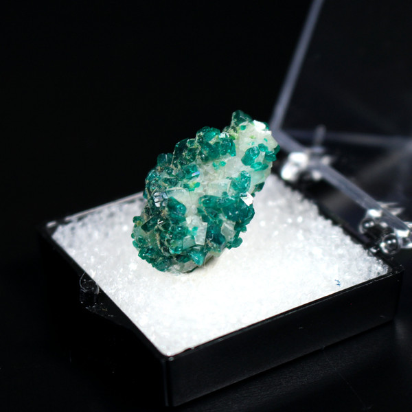 Dioptase Mineral Specimen Crystal Cluster