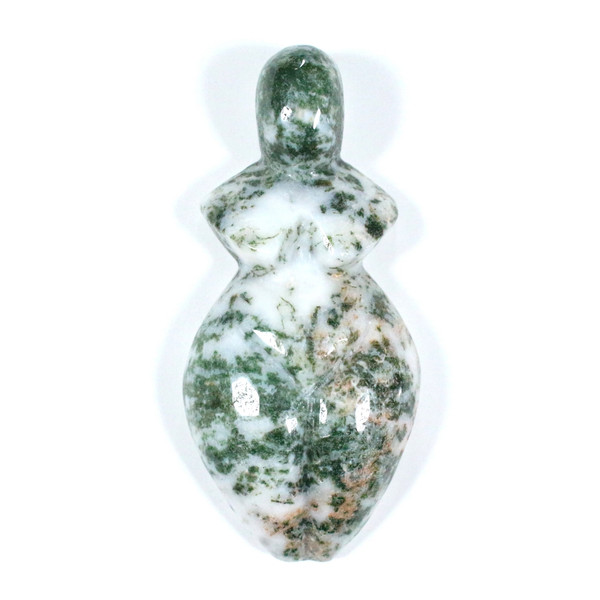 Mossy Tree Agate Goddess Mother Earth Gaia