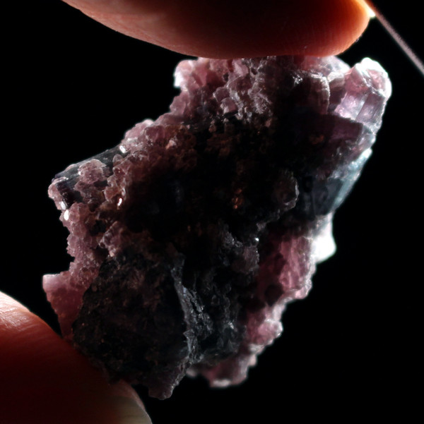 Blue Indicolite Tourmaline Crystal Mineral Specimen