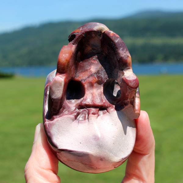 Mookaite Crystal Skull 3.25"
