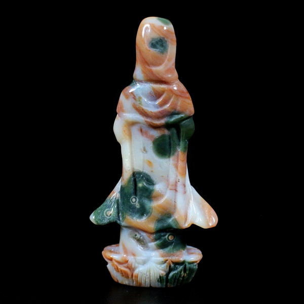 Ocean Jasper Crystal Carved Quan Yin Kuan Yin