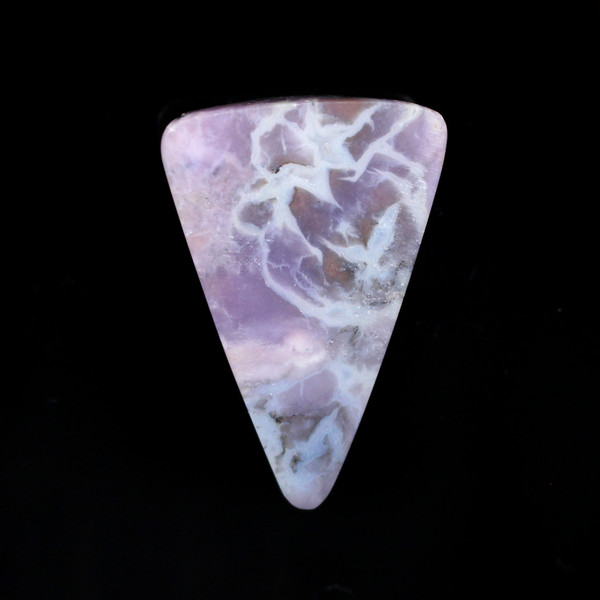 Purple Jasper Gemstone Carved Pendant Bead