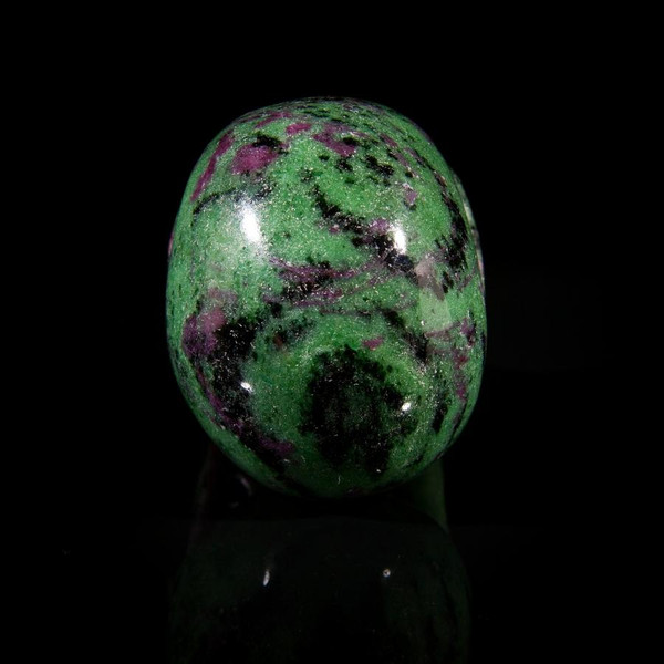 Ruby Zoisite Crystal Skull 3"