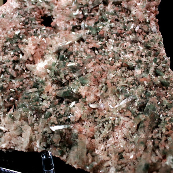 Himalayan Quartz Crystal Cluster Large Mineral Specimen - Chlorite & Kämmererite