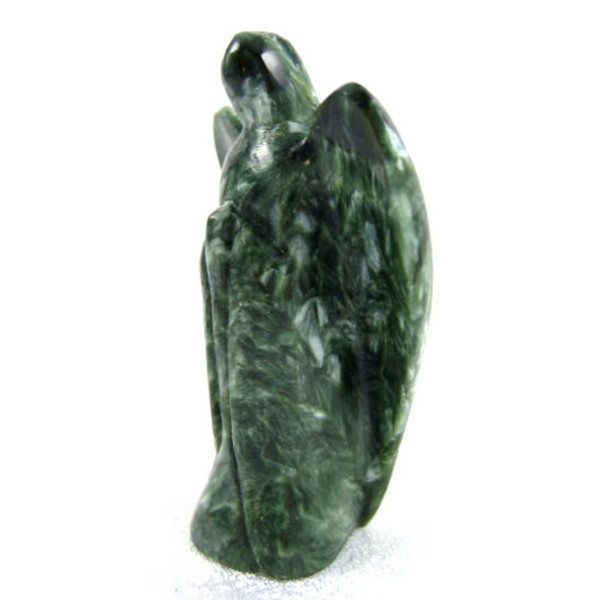 Seraphinite Angel Gemstone Crystal Figurine