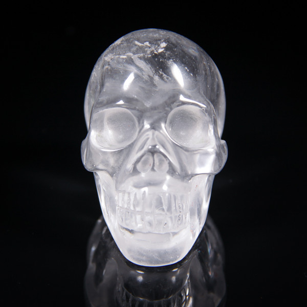 Clear Quartz Crystal Skull 2.5"