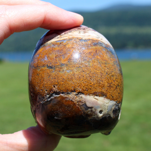 Rio Viejo Agate Crystal Skull 3.25"