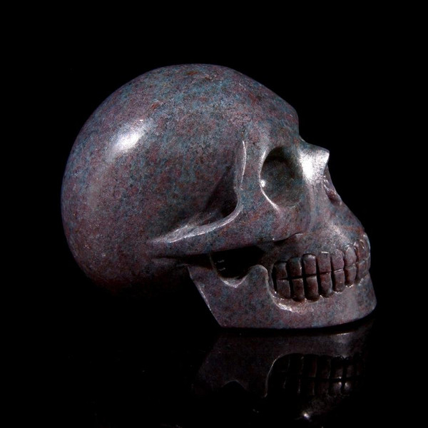 Ruby Kyanite Crystal Skull 3.1"
