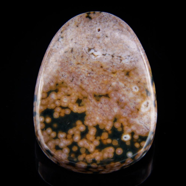 Colorful Ocean Jasper Gemstone Pendant Bead
