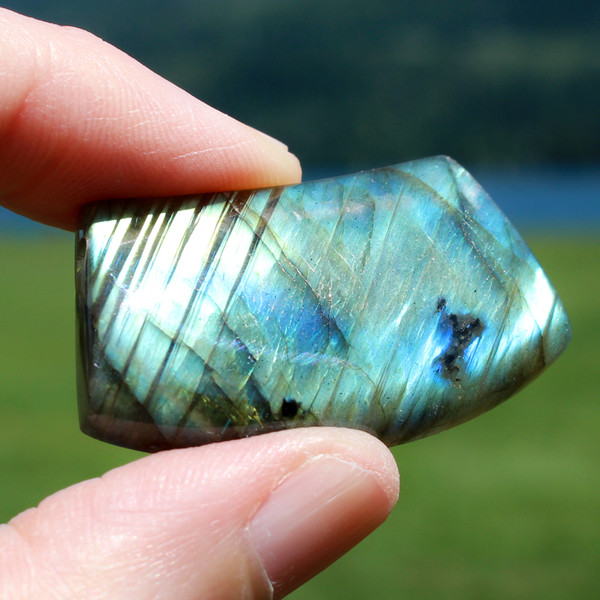 Labradorite Gemstone Pendant Bead