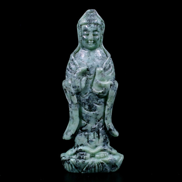 African Turquoise Quan Yin Buddha Bodhisattva
