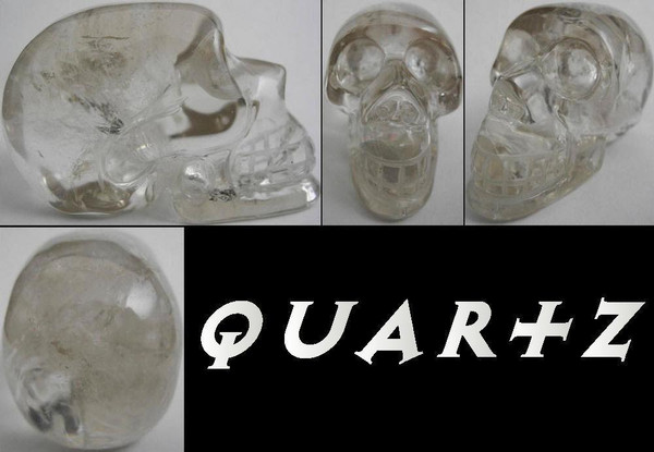 Raven's Quartz Crystal Skull 4