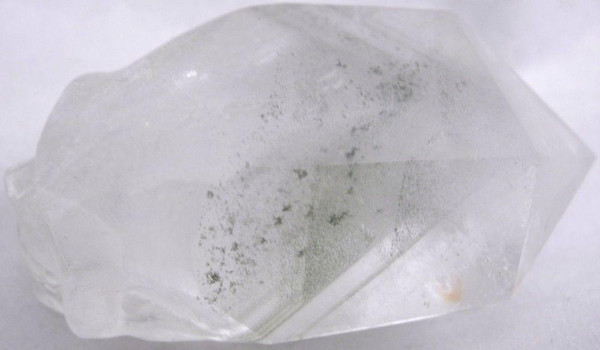 Raven's Carved Phantom Quartz Crystal Skull Wand