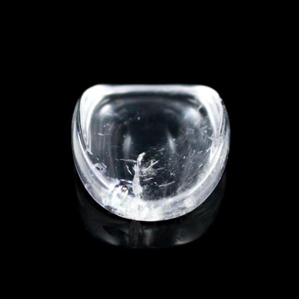 Quartz Worry Stone, Pocket Rock for Crystal Healing