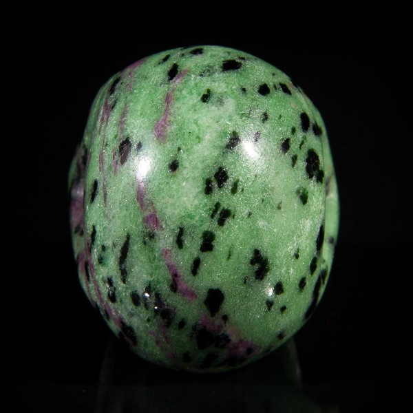 Ruby Zoisite Crystal Skull 1.75" Tanzania