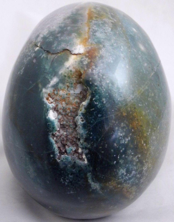 Raven's Carved Lemur Agate Crystal Skull