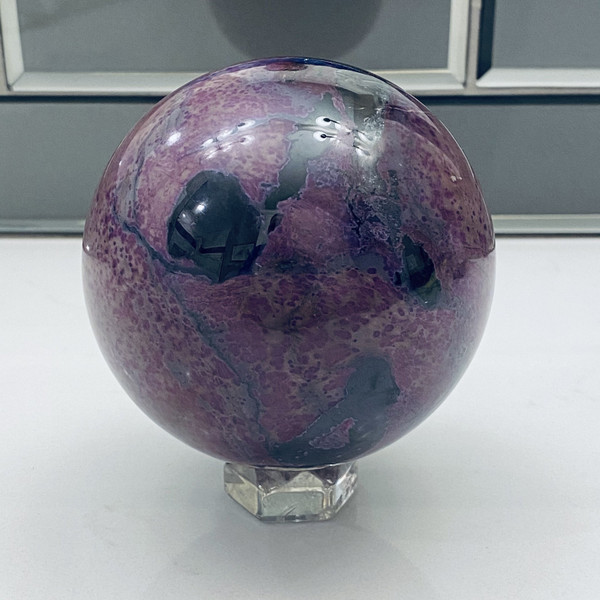 Raven's Huge Sugilite Sphere