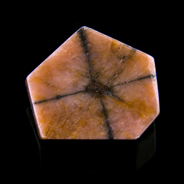 Chiastolite Andalusite Fairy Cross Crystal Slab Tumbled Stone