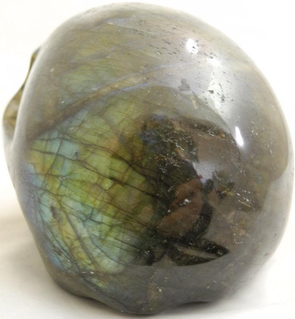 Raven's Colorful Labradorite  Crystal Skull