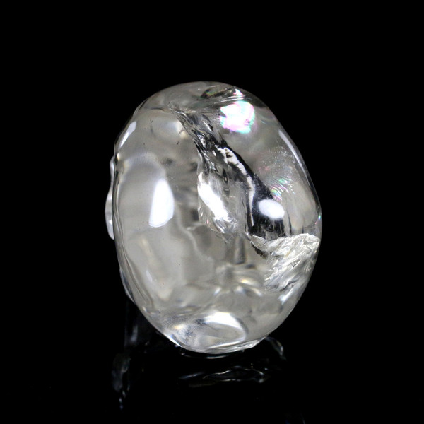 Optical Clear Quartz High Definition Crystal Skull Carving