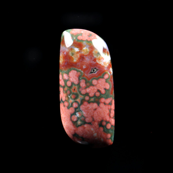 Ocean Jasper Cab Designer Cabochon 40 x 19 mm