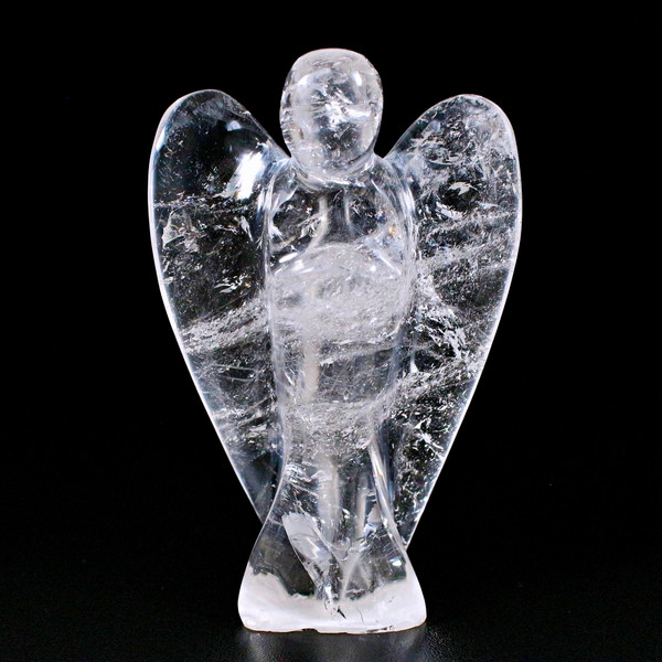 Quartz Crystal Angel Carving