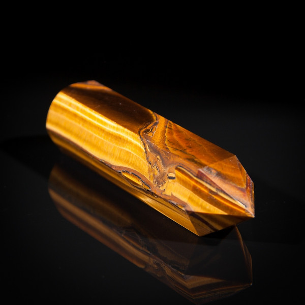 4" Tiger Eye Crystal Healing Massage Wand