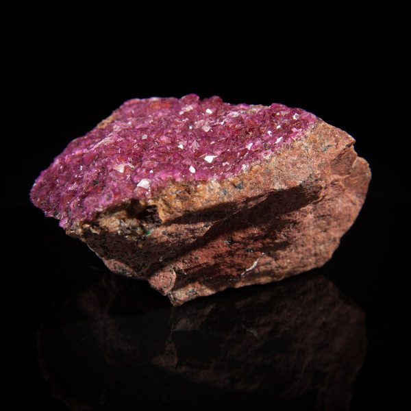 Large Pink Cobalto Calcite Drusy Crystal Mineral Specimen Shaba, Zaire