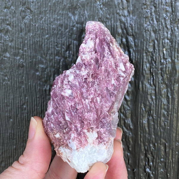 Rubellite Quartz Pink Tourmaline Crystal Mineral Specimen Madagascar