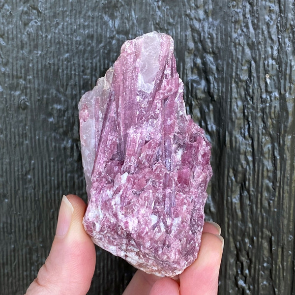 Rubellite Quartz Pink Tourmaline Crystal Mineral Specimen Madagascar